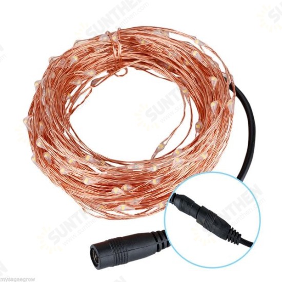 20M IP67 200 LED Copper Wire Fairy String Light for Xmas Party Decor