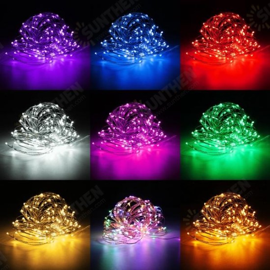 20M IP67 200 LED Copper Wire Fairy String Light for Xmas Party Decor