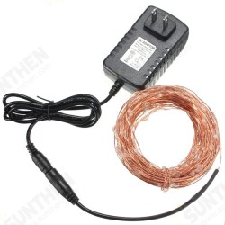 20M IP67 200 LED Copper Wire Fairy String Light for Xmas Party Decor with 12V 2A Adapter 20M IP67 200 LED Copper Wire Fairy String Light for Xmas Party Decor with 12V 2A Adapter