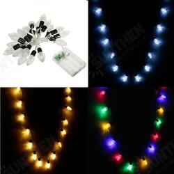 20PCS LED Conical Shape String Lights Wedding Party Christmas Holiday Decoration 20PCS LED Conical Shape String Lights Wedding Party Christmas Holiday Decoration