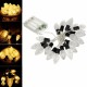 20PCS LED Conical Shape String Lights Wedding Party Christmas Holiday Decoration