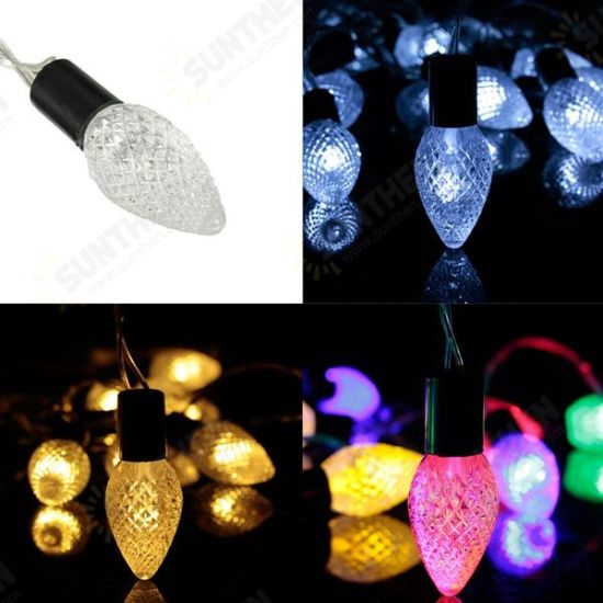 20PCS LED Conical Shape String Lights Wedding Party Christmas Holiday Decoration