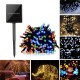 22M Solar Powered 8 Modes 200LED Fairy String Light Christmas Party Wedding Garden Wedding Decor