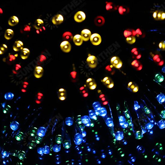 22M Solar Powered 8 Modes 200LED Fairy String Light Christmas Party Wedding Garden Wedding Decor