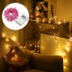 2/3/5/10M Pink LED Leaves Ivy Garland Fairy String Light Party Xmas Garden