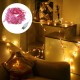 2/3/5/10M Pink LED Leaves Ivy Garland Fairy String Light Party Xmas Garden