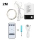 2/5/10M 100LED USB Battery Powered Fairy String Light With Remote Control Xmas Party