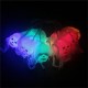 2.5M Battery Powered 10 LED Skull String Light Decoration Lamp for Halloween Ghost Party Decor