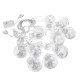 2.5M Warm White Colorful LED Curtain Fairy Christmas String Light Ball Bulb Home Wedding Party Holiday Decor EU Plug 2.5M Warm White Colorful LED Curtain Fairy Christmas String Light Ball Bulb Home Wedding Party Holiday Decor EU Plug
