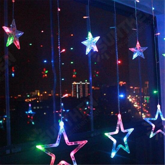 2.5m Battery Powered Star Fairy String Light Lamp Christmas Wedding Party Decor