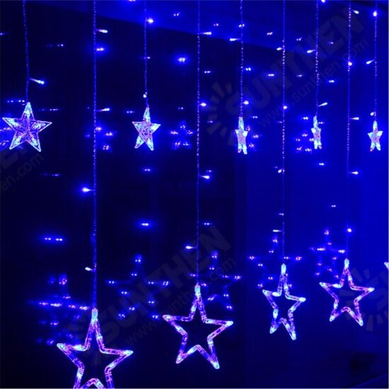 2.5m Battery Powered Star Fairy String Light Lamp Christmas Wedding Party Decor