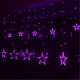 2.5m Battery Powered Star Fairy String Light Lamp Christmas Wedding Party Decor