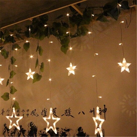 2.5m Battery Powered Star Fairy String Light Lamp Christmas Wedding Party Decor 2.5m Battery Powered Star Fairy String Light Lamp Christmas Wedding Party Decor