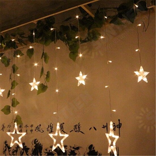 2.5m Battery Powered Star Fairy String Light Lamp Christmas Wedding Party Decor