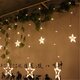 2.5m Battery Powered Star Fairy String Light Lamp Christmas Wedding Party Decor