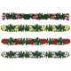 2.7m Christmas Tree Wreath Door Hanging Garland Window Ornament Xmas Party Decor Christmas Decorations Clearance Christmas Lights
