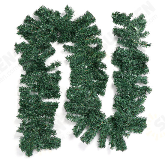 2.7m Christmas Tree Wreath Door Hanging Garland Window Ornament Xmas Party Decor Christmas Decorations Clearance Christmas Lights 2.7m Christmas Tree Wreath Door Hanging Garland Window Ornament Xmas Party Decor Christmas Decorations Clearance Christmas Lights