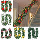 2.7m Christmas Tree Wreath Door Hanging Garland Window Ornament Xmas Party Decor Christmas Decorations Clearance Christmas Lights 2.7m Christmas Tree Wreath Door Hanging Garland Window Ornament Xmas Party Decor Christmas Decorations Clearance Christmas Lights