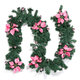 2.7m Christmas Tree Wreath Door Hanging Garland Window Ornament Xmas Party Decor Christmas Decorations Clearance Christmas Lights 2.7m Christmas Tree Wreath Door Hanging Garland Window Ornament Xmas Party Decor Christmas Decorations Clearance Christmas Lights
