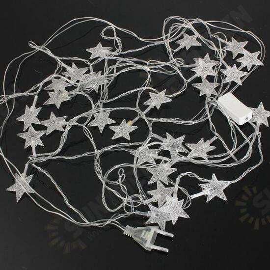 28LED 5m Multi-color Christmas String Lights xmas Party String Fairy star Light 28LED 5m Multi-color Christmas String Lights xmas Party String Fairy star Light