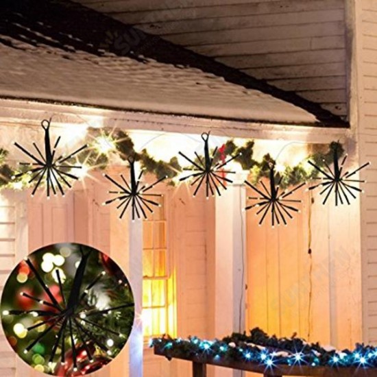 2M 100LEDs Warm White Firecracker Fairy String Light for Christmas Patio Party EU US Plug