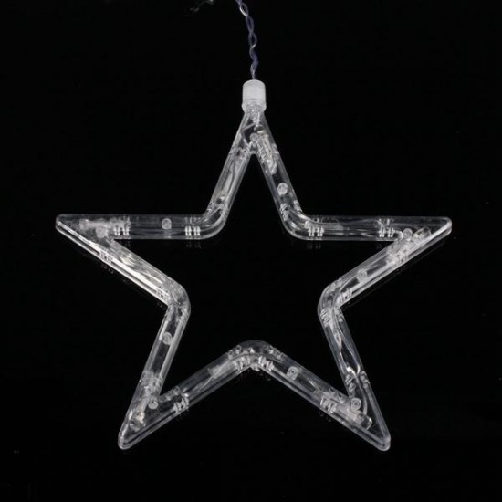 2M 138 LED Christmas Wedding Xmas Party Decor String Fairy Window Wall Star Light
