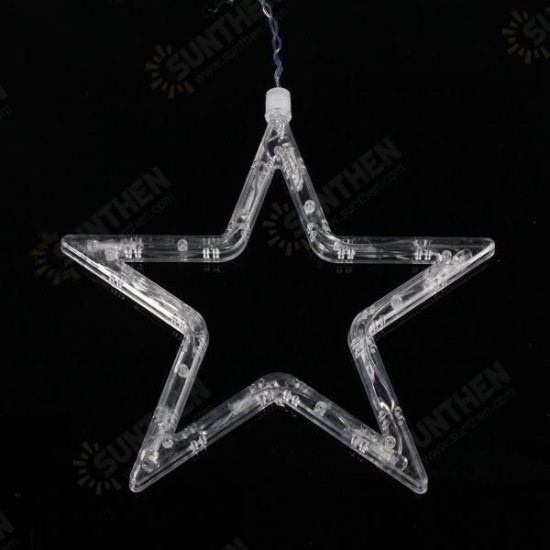 2M 138 LED Christmas Wedding Xmas Party Decor String Fairy Window Wall Star Light