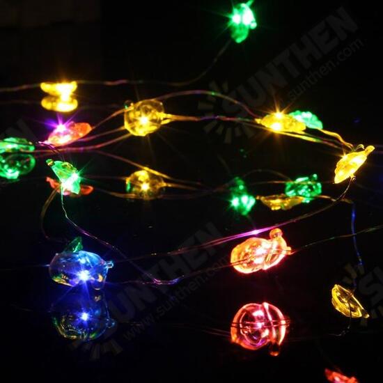 2M 18 LED Battery Powered Santa Claus String Fairy Light For Xmas Party Weddinng Decor Christmas Decorations Clearance Christmas Lights