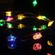 2M 18 LED Battery Powered Santa Claus String Fairy Light For Xmas Party Weddinng Decor Christmas Decorations Clearance Christmas Lights