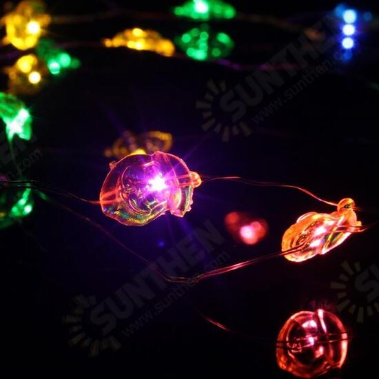 2M 18 LED Battery Powered Santa Claus String Fairy Light For Xmas Party Weddinng Decor Christmas Decorations Clearance Christmas Lights