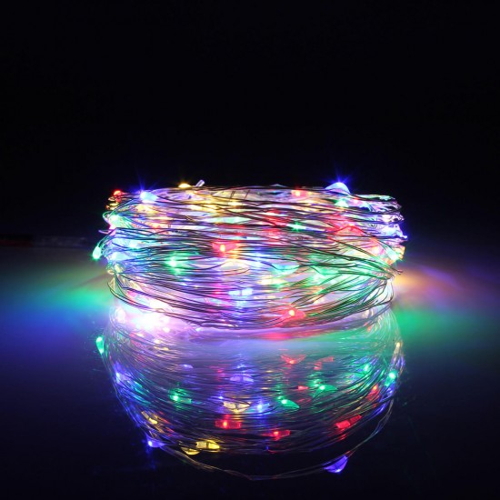2M 180 LED Copper Wire Christmas Vines String Fairy Light Waterproof DC12V