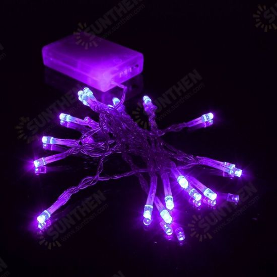 2M 20 LED Battery Powered Christmas Wedding Party String Fairy Light