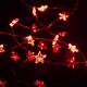 2M 20 LED Battery Powered Star String Fairy Light For Christmas Party Weddinng Decor