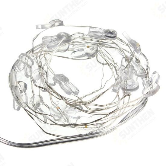 2M 20 LED Rabbit Head Battery Operated Xmas String Fairy Lights Party Wedding Christmas Decor 2M 20 LED Rabbit Head Battery Operated Xmas String Fairy Lights Party Wedding Christmas Decor
