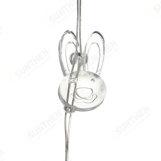 2M 20 LED Rabbit Head Battery Operated Xmas String Fairy Lights Party Wedding Christmas Decor 2M 20 LED Rabbit Head Battery Operated Xmas String Fairy Lights Party Wedding Christmas Decor