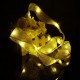 2M 20 LED Ribbon String Fairy Light Battery Powered Party Xmas Wedding Decoration Lamp
