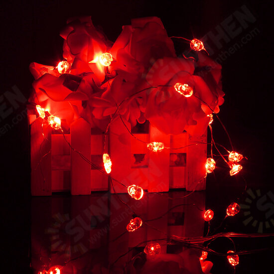 2M 20 LED Skull Style Battery Operated Xmas String Fairy Lights Party Wedding Christmas Decor 2M 20 LED Skull Style Battery Operated Xmas String Fairy Lights Party Wedding Christmas Decor