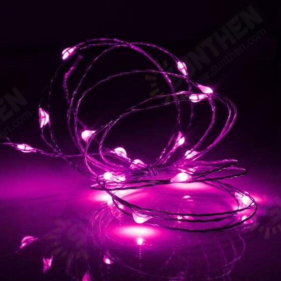 2M 20 LED USB Copper Wire LED String Fairy Light for Christmas Christmas Party Decor