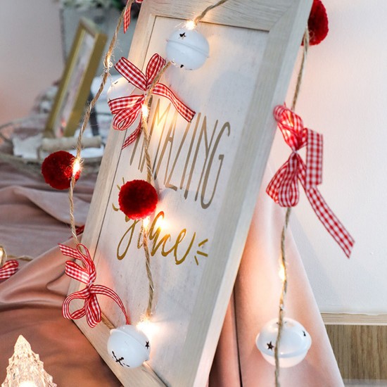 2M 20LED Star Fairy String Lights Battery Powered Wedding Christmas Home Decor