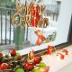 2M 3M Battery Operated Warm White Christmas Sock LED String Light for Holiday Garland Wedding Party