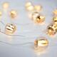 2M Battery Powered Warm White 20LED Pumpkin Bulbs String Fairy Light for Party Wedding Holiday 2M Battery Powered Warm White 20LED Pumpkin Bulbs String Fairy Light for Party Wedding Holiday