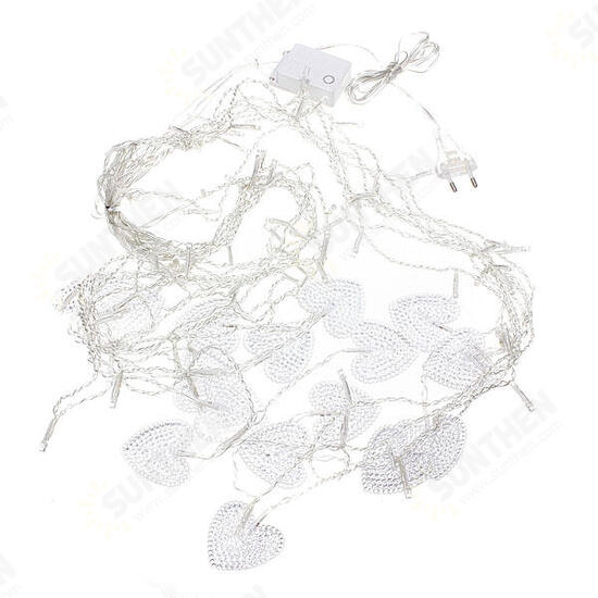 2M White 16 Hearts 104 LED String Fairy HoliDay Lights For Party Xmas 2M White 16 Hearts 104 LED String Fairy HoliDay Lights For Party Xmas