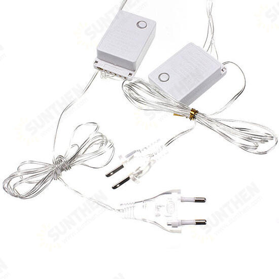 2M White 16 Hearts 104 LED String Fairy HoliDay Lights For Party Xmas 2M White 16 Hearts 104 LED String Fairy HoliDay Lights For Party Xmas