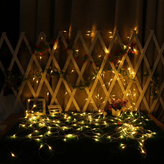 2M*3M 3M*3M Waterproof Mesh Net LED Fairy String Light For Wedding Christmas EU Plug