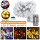 2M/5M/10M Battery Powered LED String Light 8 Modes Globe Bulb Ball Fairy Lamp For Patio Outdoor Garden Christmas Party Decor 2M/5M/10M Battery Powered LED String Light 8 Modes Globe Bulb Ball Fairy Lamp For Patio Outdoor Garden Christmas Party Decor