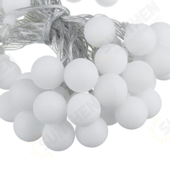2M/5M/10M Battery Powered LED String Light 8 Modes Globe Bulb Ball Fairy Lamp For Patio Outdoor Garden Christmas Party Decor 2M/5M/10M Battery Powered LED String Light 8 Modes Globe Bulb Ball Fairy Lamp For Patio Outdoor Garden Christmas Party Decor