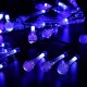 30 LED Battery Powered Raindrop Fairy String Light Outdoor Xmas Wedding Garden Party Decor