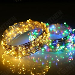 300/400 LED Waterproof Colorful Light Fairy String Rope Solar Lights Outdoor 300/400 LED Waterproof Colorful Light Fairy String Rope Solar Lights Outdoor