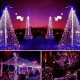 300/400 LED Waterproof Colorful Light Fairy String Rope Solar Lights Outdoor