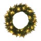 30/50CM LED Light Green Wreath Door Wall Hanging Christmas Wedding Home DIY Decor 30/50CM LED Light Green Wreath Door Wall Hanging Christmas Wedding Home DIY Decor
